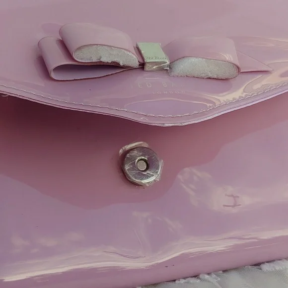 🐰Ted Baker Cersei Lilac Envelope Clutch,NWT - Picture 11 of 14